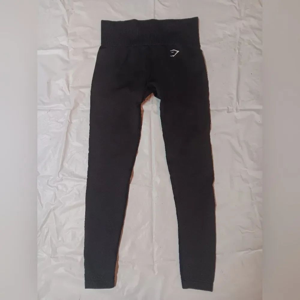 Gymshark Women's Black Leggings Size S Preowned